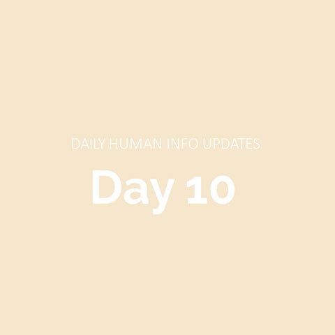 Daily Human Info Updates (Day 10)