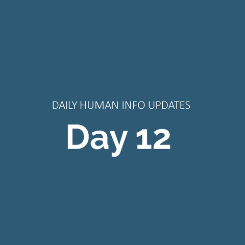 Daily Human Info Updates (Day 12)