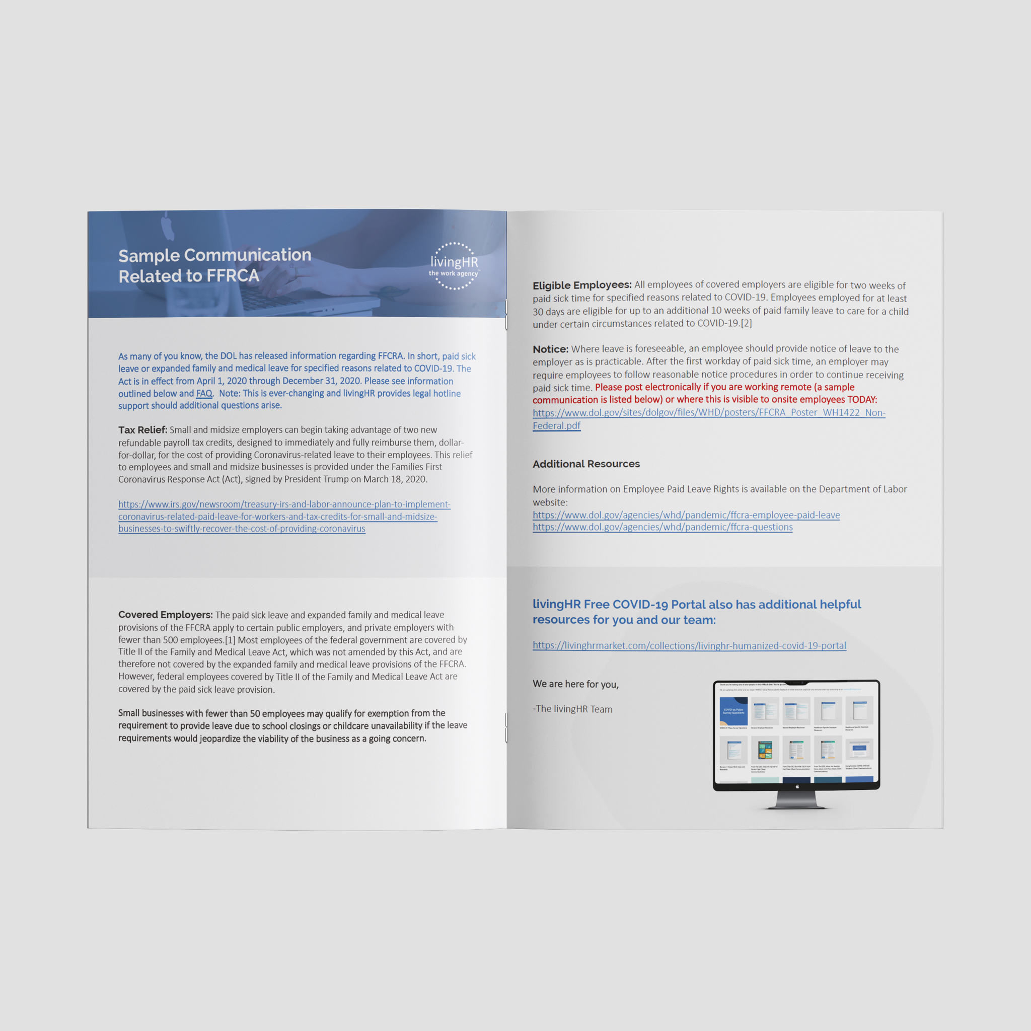 Sample Communication FFRCA
