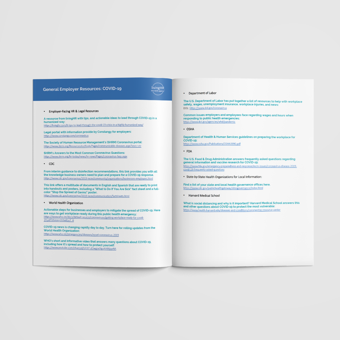 General Employer Resources