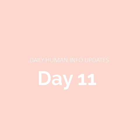 Daily Human Info Updates (Day 11)