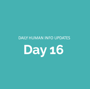 Daily Human Info Updates (Day 16)