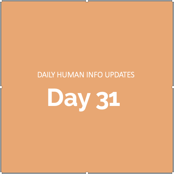 Daily Human Info Updates (Day 31)