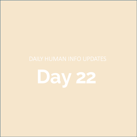 Daily Human Info Updates (Day 22)