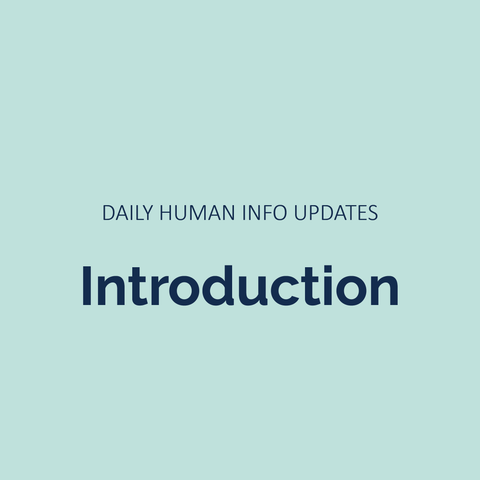 Daily Human Info Updates (Introduction)